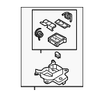 N2436441XB - Body: Rear Bracket for Mazda Image