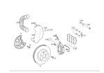 2304210812 - : Disc Brake Rotor Front for Mercedes-Benz Image