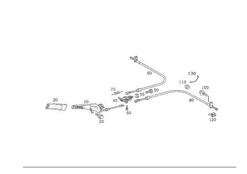 Hand Brake for 2003 Mercedes-Benz SLK320 #0
