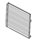 LR189727 - HVAC: Condenser Assembly for Land-Rover Image