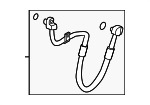 LR153388 - HVAC: Discharge Hose for Land-Rover Image