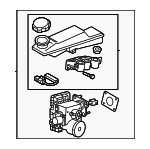 58500T4000 - : 2023-2024 Genesis G90 - Brake Assembly for Genesis: G90 Image