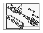 58210NI000 - Brakes: Caliper Assembly for Hyundai Image
