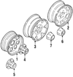 8944658451 - : Wheel, Alloy for Isuzu Image