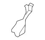 C2P19892 - : Extension Bracket for Jaguar: XK, XKR, XKR-S Image