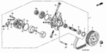 6561RNA515RM - Engine: P/S PUMP (RMD) for Honda Image