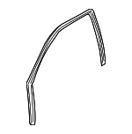 22694708 - Body: Door Weather-strip for Saturn: L100, L200, L300, LS, LS1, LS2, LW1, LW2, LW200, LW300 Image