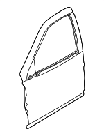 22726022 - Body: Door Frame Assembly for Saturn: LS, LS1, LS2, LW1, LW2 Image