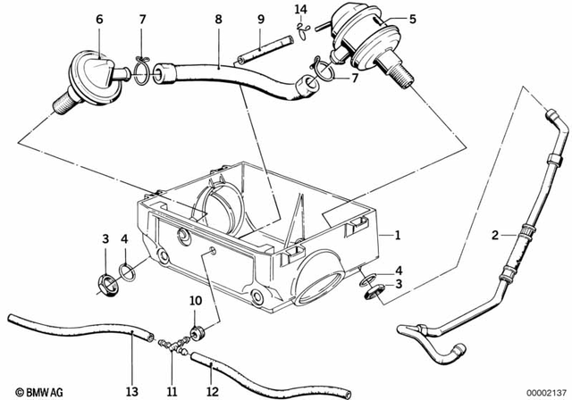 11711337166 - Fuel Supply: Intake Manifold Right - Sls for BMW-Motorrad Image