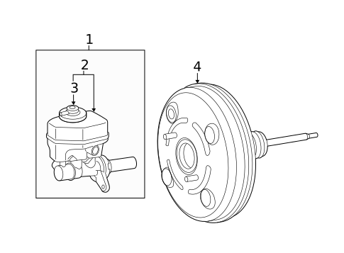 Vacuum Booster for 2016 Toyota 4Runner #0