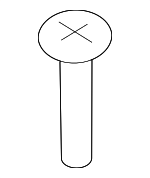 7119904181 - Body: Lock Pillar Trim Screw for BMW Image