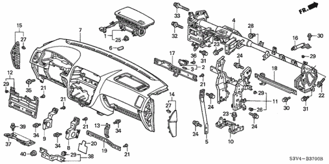 Instrument Panel for 2006 Acura MDX #0