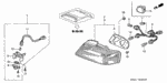 9390124320 - Electrical/Exhaust/Heater/Fuel: SCREW, TAPPING (4X12) for Acura Image