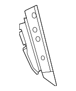 41219498427 - Body: Rear Pillar Reinforced for BMW Image