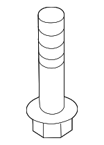 90107TBAA00 - : Gear Assembly Mount Bolt for Honda: Civic, Insight Image