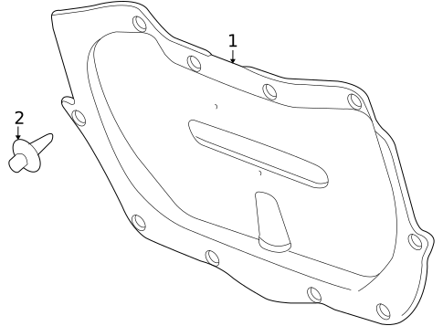 Interior Trim - Trunk for 2008 Saturn Sky #0