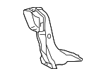 872010E160 - Body: Side Duct for Lexus: RX350 Image