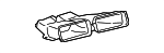 558370E020 - Body: Center Duct for Lexus: RX350, RX450h Image