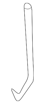 2107230339 - Body: Control Rod for Mercedes-Benz Image