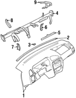 7383160G005ES - : Cover for Suzuki Image
