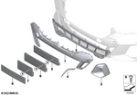 51115A36028 - : Trim Detailing Right for BMW Image