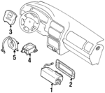 8972921916 - : Driver Inflator Module for Isuzu Image