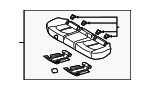 89100A8010HEB - Body: Cushion Assembly for Kia: Optima Image