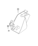 6101968 - Interior Trim: Hex Nut And Washer for Mopar Image