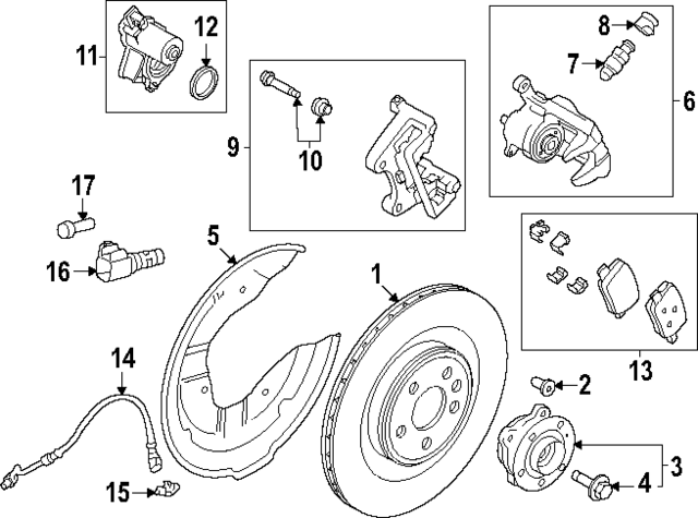 80011422 - : Prk Brake Actuator for Volvo Image