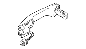 72141T4FA71ZB - : Handle, Outside for Acura Image