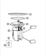 5105332AB - : Lock Ring for Mopar Image