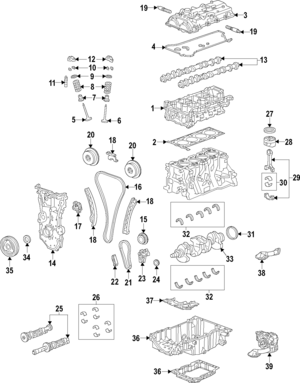 28290130 - Exhaust Camshaft 2013-2023 GM | Chevrolet Parts Direct