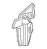 5329447020 - Body: Side Seal for Toyota: Prius V Image