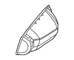 9GT129110A - Air &amp; Fuel Delivery: Air Cleaner Cover for Porsche Image