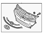 86350A5010 - Body: Grille Assembly for Hyundai Image