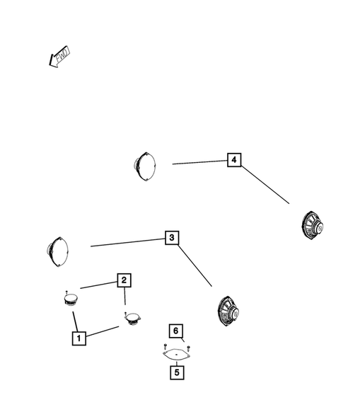 Radio, Antenna, Speakers, DVD, and Video systems for 2022 Jeep Cherokee #4