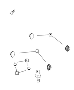 68206772AA - Electrical: Speaker Opening Cover for Mopar Image