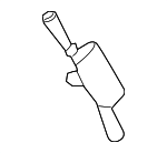 8E0971848F - Body: Holder for Audi: A4 allroad, A5 Quattro, A7 Quattro, Q3, Q3 Quattro, RS5, RS7, S5, S7 Image