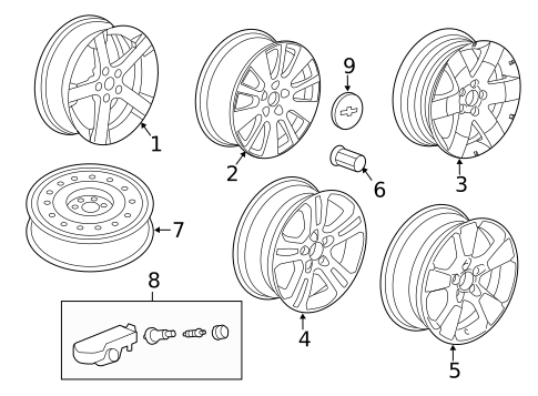 Covers & Trim for 2014 Chevrolet Captiva Sport #0
