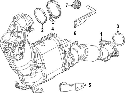 Exhaust Components for 2025 Mazda CX-90 #2