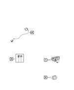 68395316AB - Electrical: Trailer Tow Wiring Kit for Ram: 2500, 3500 Image