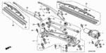 76506SDNA01 - Electrical/Exhaust/Heater/Fuel: BOLT (6MM) for Honda Image