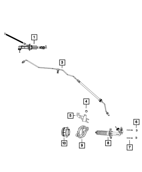 Clutch Controls for 2018 Jeep Wrangler #0