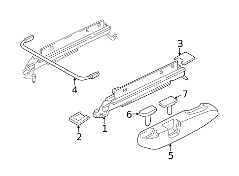Tracks & Components for 2002 Volvo S60 #0
