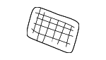 84502S84A00ZA - Body: Package Tray Trim Cap for Honda Image