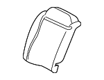 82122S5PA41 - Body: Seat Back Pad for Honda: Civic Image