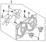 8972620990 - Cooling System: Fan Assembly for Isuzu Image