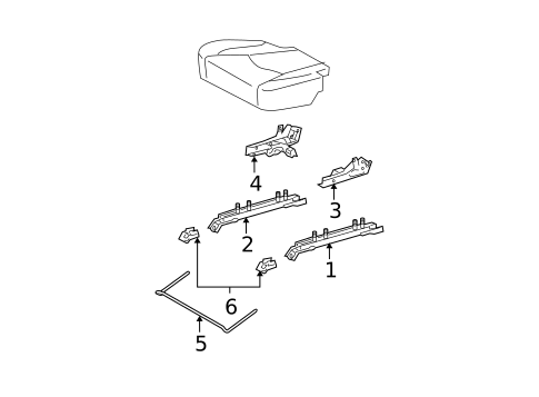 Tracks & Components for 2004 Lexus RX330 #0