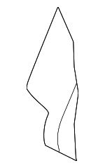 MR966372 - Body: Seat Back Pad for Mitsubishi Image