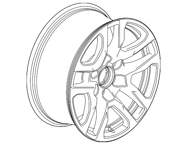 2019-2024 Chevrolet Wheel, Alloy 23376217 | Capital Chevy Parts